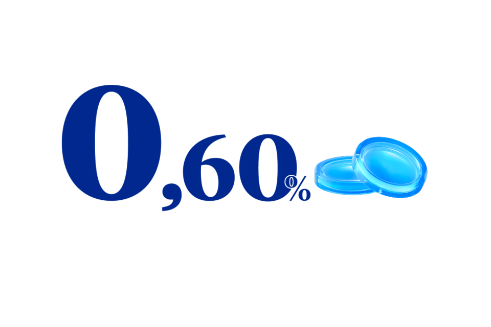 0,60% lordo annuo