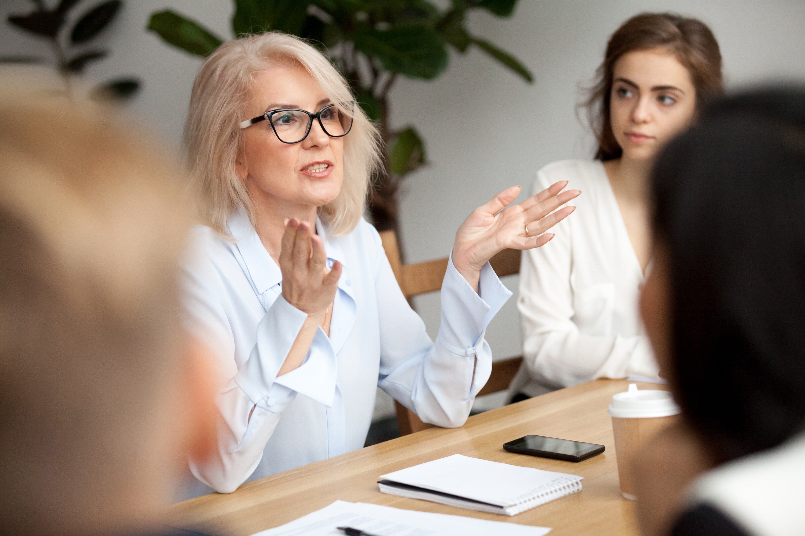 The point of view of professional women